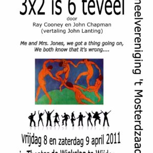 2011-04-3×2 is 6 teveel