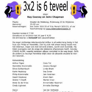 2011-04-3×2 is 6 teveel