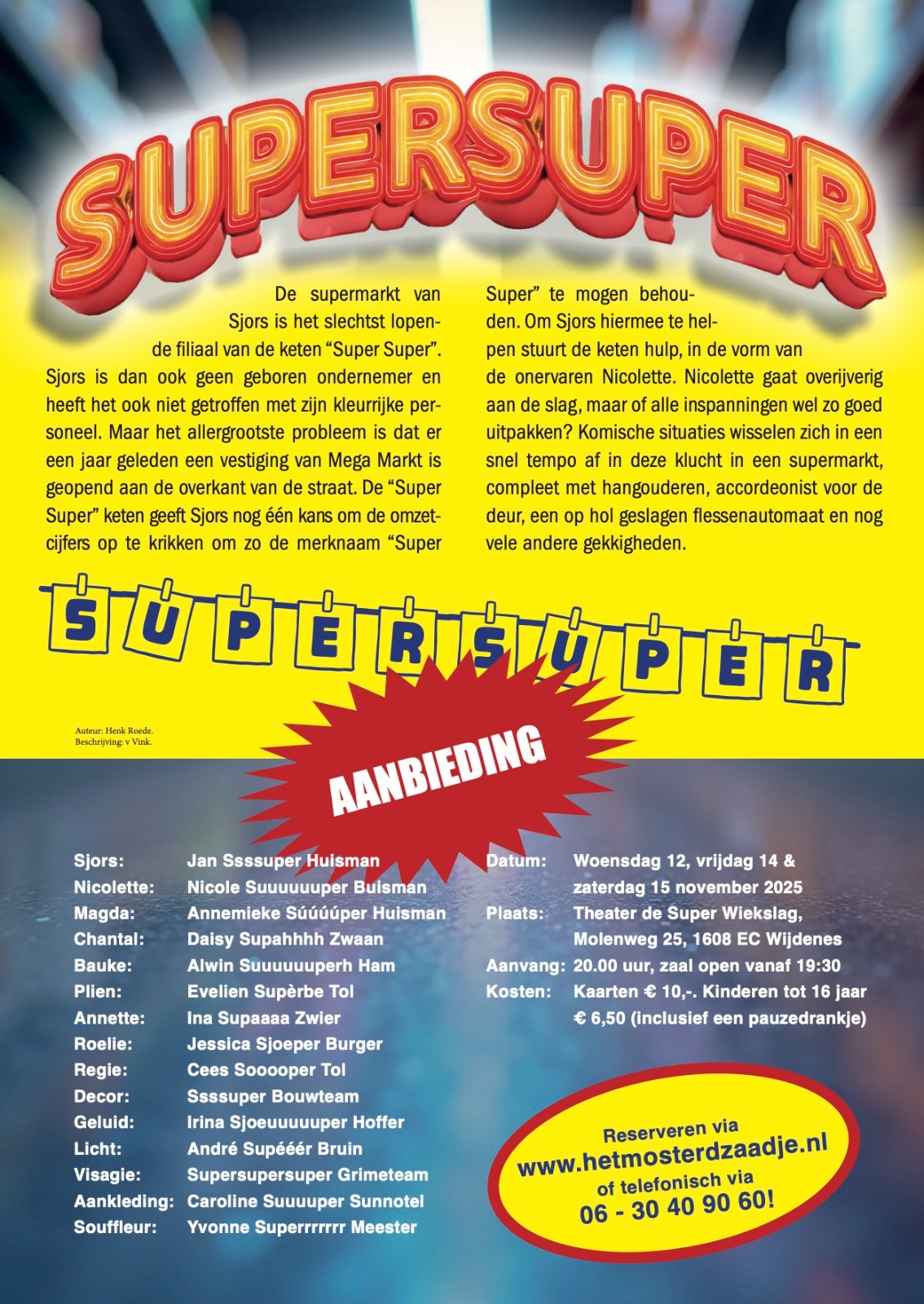 Streep door de rekening